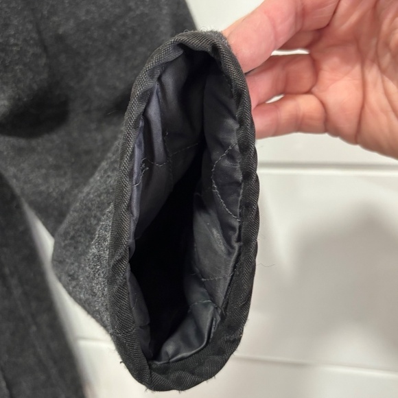 Vintage Roots men's wool blend button up jacket with quilted lining size small - Picture 6 of 16